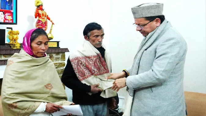 अंकिता के परिवार से मुलाकात के बाद सीएम ने दिया न्याय का भरोसा
