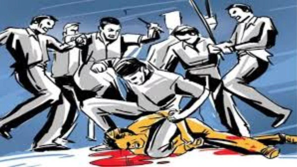 मुजफ्फरनगर: युवती को लेकर भाग रहे युवक को पीटकर पुलिस को सौंपा