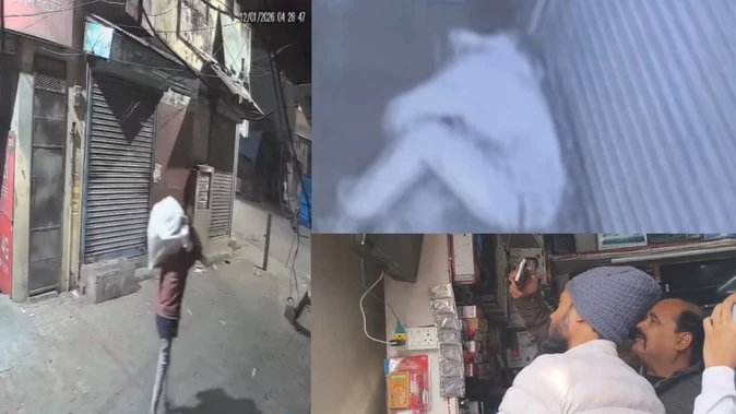 यूपी: दुकान के बाहर सोने का नाटक कर शातिर चोर ने 18 लाख के मोबाइल फोन उड़ाए