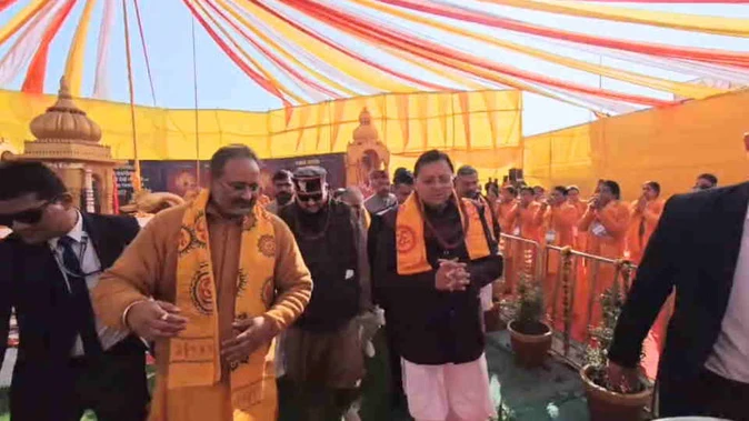 सीएम धामी और शेखावत ने शांतिकुंज शताब्दी समारोह का किया शुभारंभ