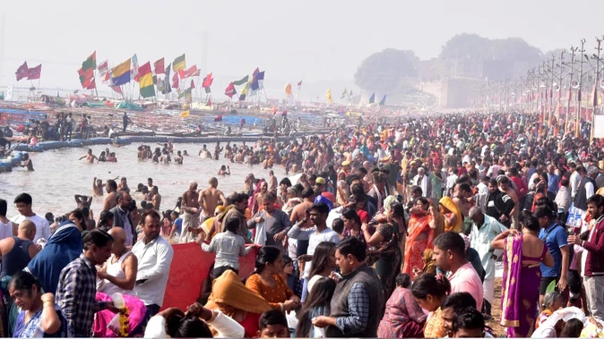 संगम पर अचला सप्तमी का उत्सव, 40-50 लाख श्रद्धालुओं के लिए विशेष व्यवस्था