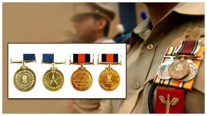 यूपी: 5 कुख्यात बदमाशों को ढेर करने वाले 18 पुलिसकर्मियों को राष्ट्रपति वीरता पदक
