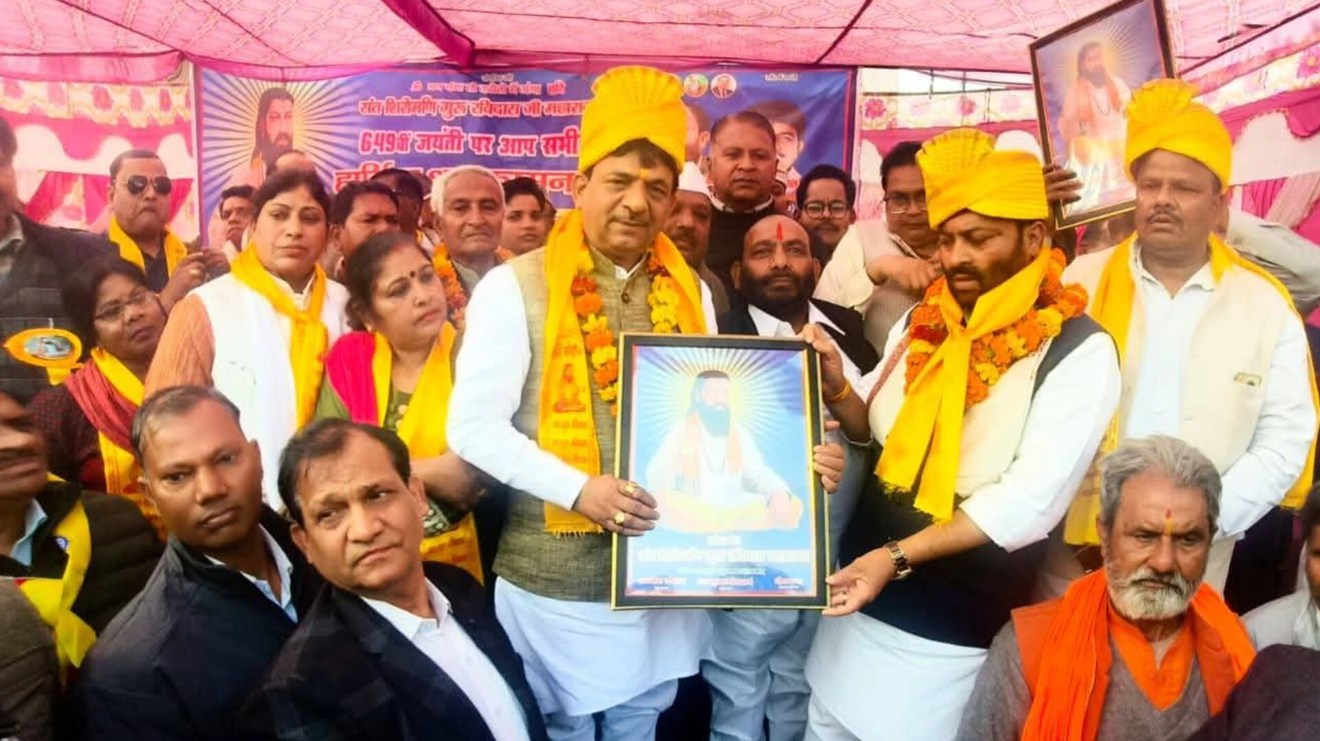 मुजफ्फरनगर में धूमधाम से मनी संत रविदास जयंती, निकली भव्य शोभायात्रा