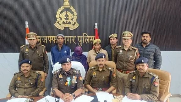 नए प्रेमी ने गला घोंटा, महिला ने पकड़े हाथ, मुजफ्फरनगर पुलिस ने सुलझाई हत्या की गुत्थी