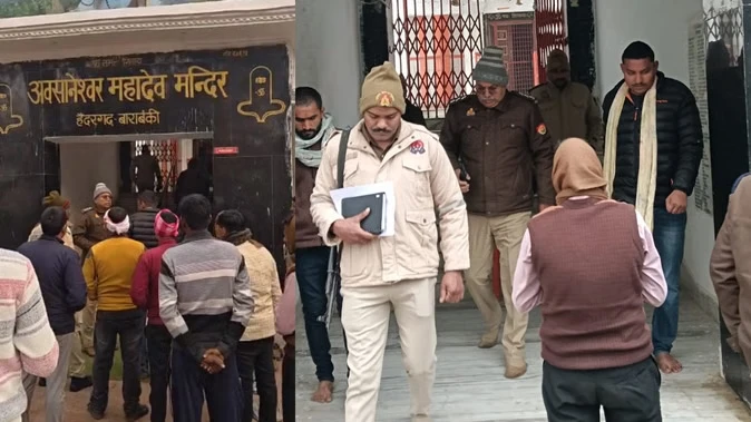 अवसानेश्वर मंदिर के गर्भगृह तक पहुंचे चोर, 8 किलो चांदी समेत 25 लाख की चोरी