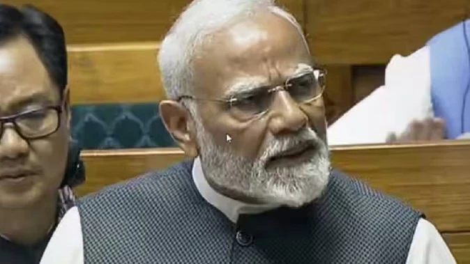 धन्यवाद प्रस्ताव पर बोलते हुए मोदी ने योगी आदित्यनाथ का किया जिक्र