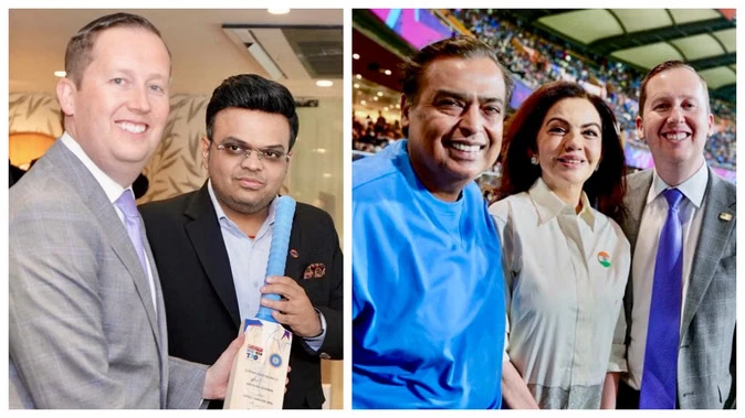वानखेड़े में भारत-अमेरिका टी20 मुकाबले में दिखी कूटनीतिक मौजूदगी, सर्जियो गोर रहे विशेष अतिथि