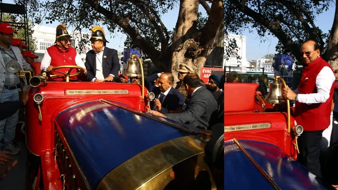 दिल्ली में 59वीं स्टेट्समैन विंटेज और क्लासिक कार रैली का उद्घाटन