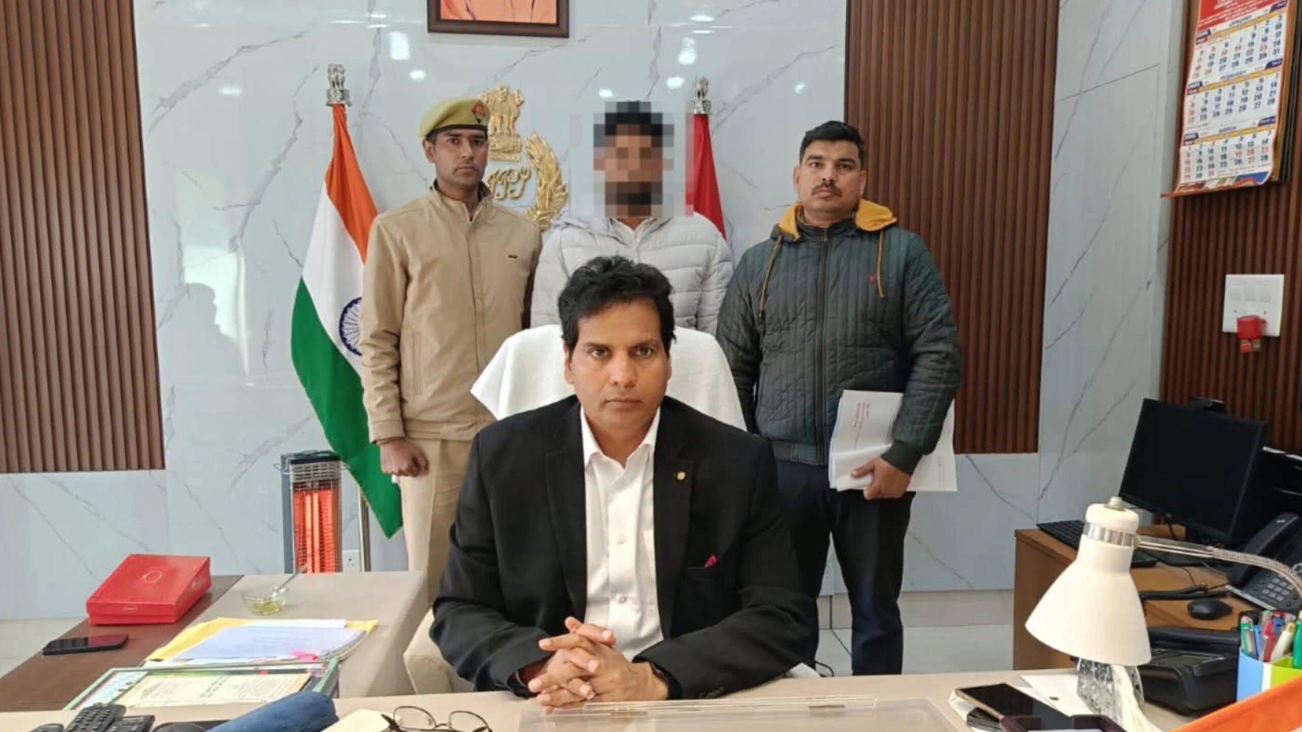 मुजफ्फरनगर: फर्जी कॉल से लाखों की ठगी करने वाला आरोपी गिरफ्तार