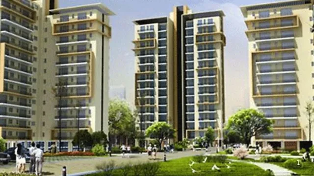 गुरुग्राम: ओसी की मांग को लेकर अंसल हाइट्स में जोरदार प्रदर्शन