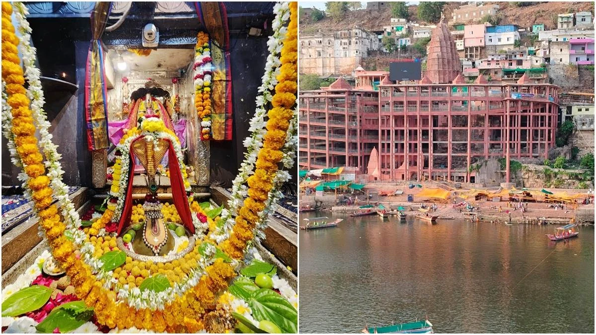 ओंकारेश्वर में महाशिवरात्रि पर उमड़ी भक्तों की भारी भीड़, मंदिर में गूंजे जयकारें