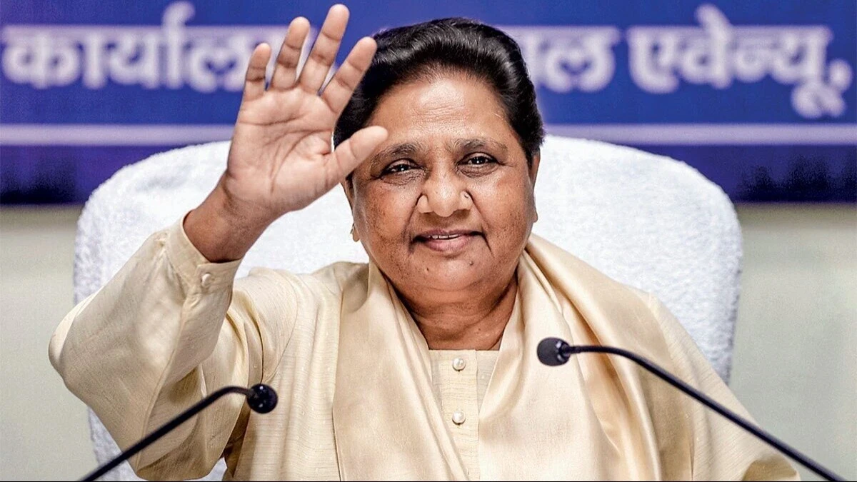 मायावती ने यूपी विधानसभा चुनाव अकेले लड़ने का किया ऐलान