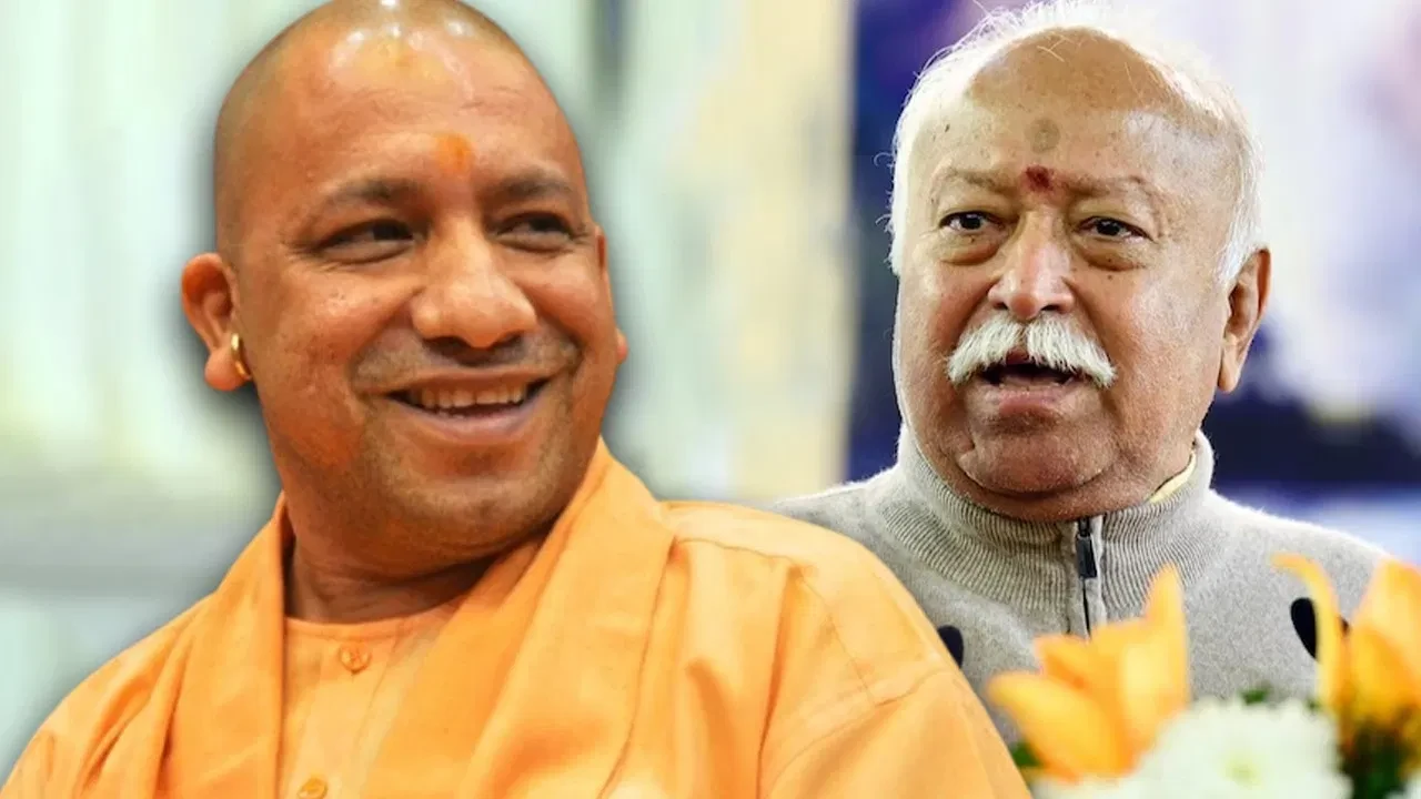 मंत्रिमंडल विस्तार की अटकलों के बीच सीएम योगी की संघ प्रमुख से मुलाकात, सियासत गरम