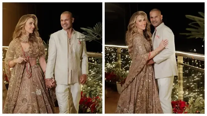 शिखर धवन ने गर्लफ्रेंड सोफी शाइन संग किया विवाह, फैंस ने दी नई जिंदगी की शुभकामनाएं
