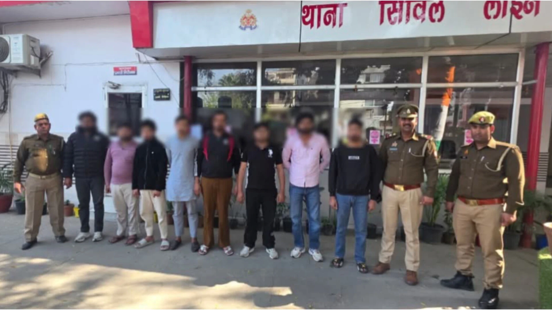 मुजफ्फरनगर: भाजपा नेता व साथियों पर हमले में आठ आरोपी गिरफ्तार