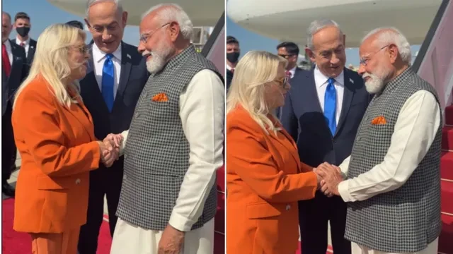 भारत-इजराइल दोस्ती का रंग: पीएम मोदी और सारा नेतन्याहू के पहनावे ने बटोरी सुर्खियां