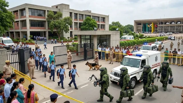 चंडीगढ़ में स्कूलों और सचिवालय को बम से उड़ाने की धमकी, सुरक्षा अलर्ट जारी