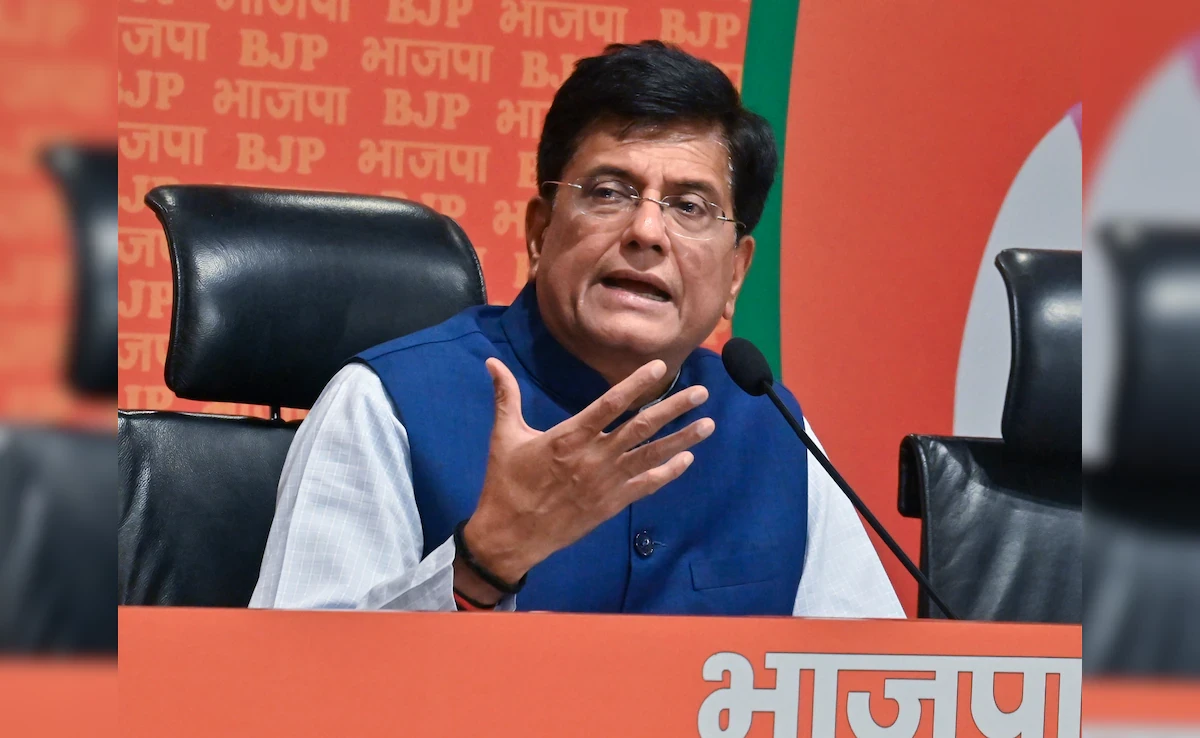 अमेरिकी टैरिफ पर भारत फिलहाल “रुको और देखो” की नीति पर: पीयूष गोयल