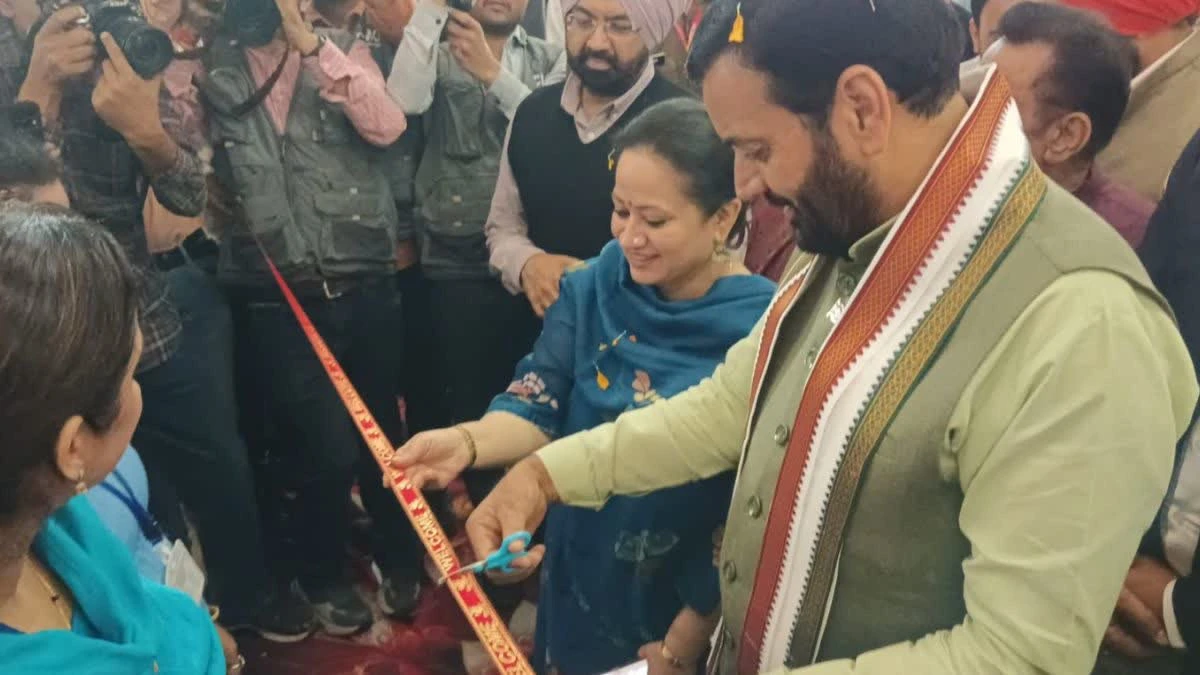 लाडवा में विकास का नया मॉडल: नायब सैनी ने कई परियोजनाओं का किया उद्घाटन