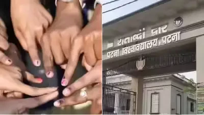 पटना विश्वविद्यालय छात्र संघ चुनाव संपन्न, कुछ छात्रों ने किया विरोध प्रदर्शन