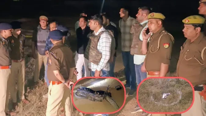 लोनी में यूट्यूबर सलीम पर हमले का आरोपी मुठभेड़ में ढेर, दो पुलिसकर्मी घायल