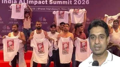 ‘एआई समिट’ हंगामा: जेल से छूटे युवा कांग्रेस अध्यक्ष उदय भानु चिब