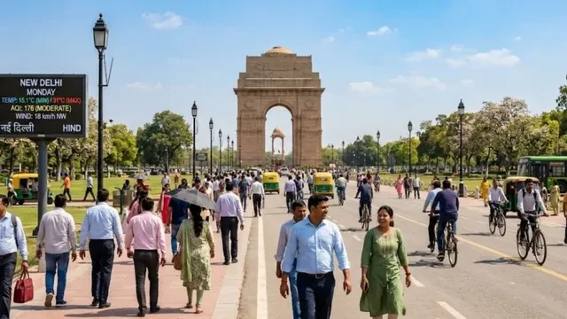 अगले पांच दिन दिल्ली-एनसीआर में मौसम सामान्य, तेज हवाओं से हल्की ठंडक का अनुमान