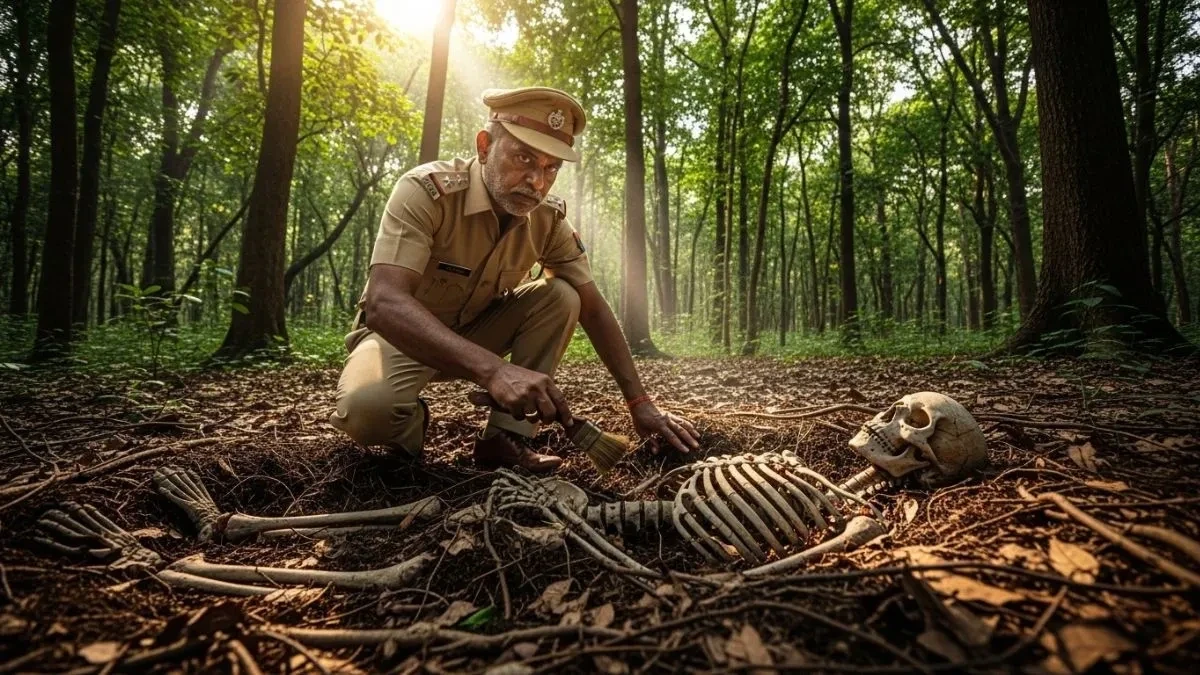 पुरकाजी: सात माह से लापता ग्रामीण का कंकाल जंगल में मिला, इलाके में सनसनी