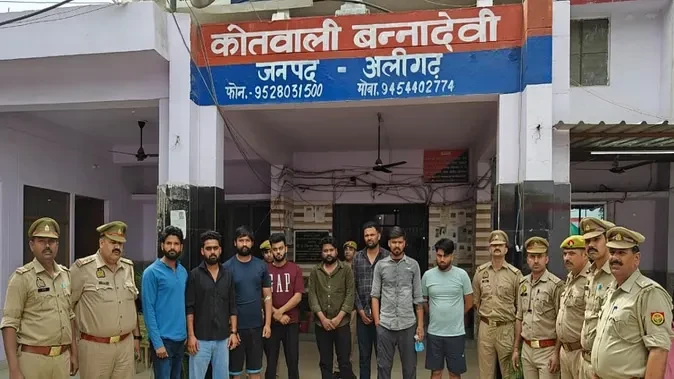 रसलगंज गोलीकांड: भाजपा नेता समेत 8 गिरफ्तार