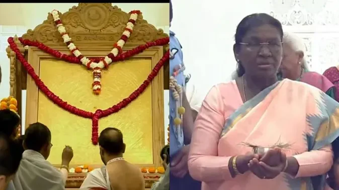 अयोध्या में राष्ट्रपति का दूसरा दौरा: श्रीराम यंत्र स्थापना और पूजा समारोह सम्पन्न