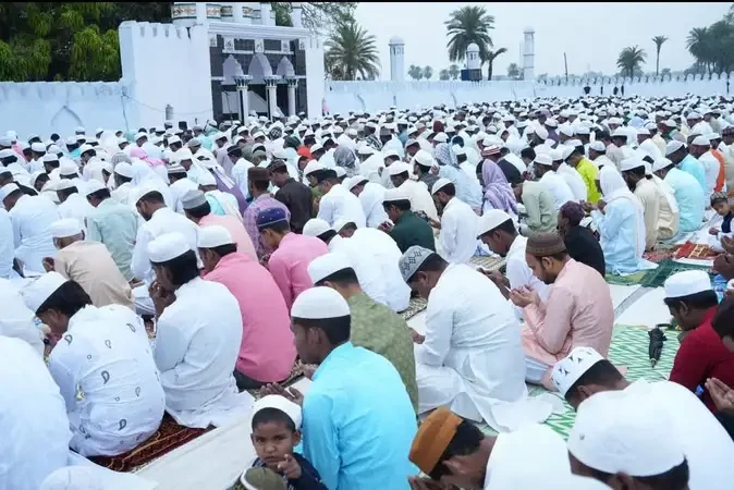 मुजफ्फरनगर में ईद का त्यौहार हर्षोल्लास और भाईचारे के साथ संपन्न