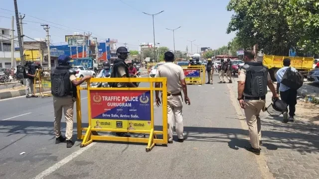 गुरुग्राम: शीतला माता मेले के चलते भारी वाहनों पर रोक, डायवर्जन जारी