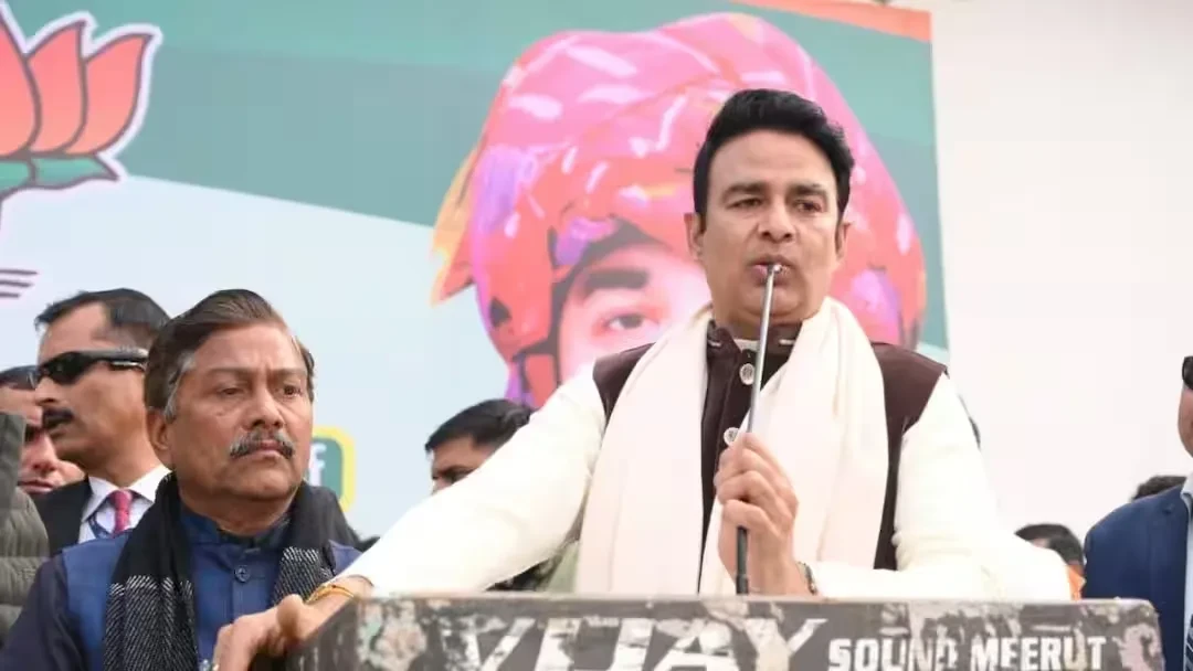 गुंडे और आतंकियों की पार्टी है AIMIM, हाजी शौकत अली के बयान पर संगीत सोम का पलटवार