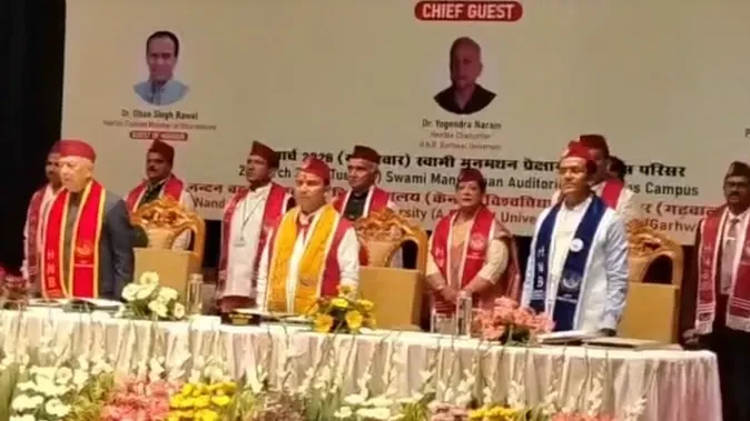 एचएनबी गढ़वाल विवि का 12वां दीक्षांत समारोह, 6806 छात्रों को मिली डिग्रियां