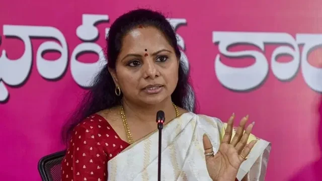 25 अप्रैल को नई पार्टी लॉन्च करेंगी केसीआर की बेटी के. कविता