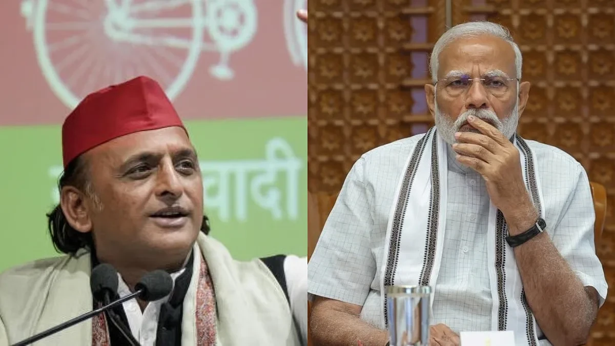 अखिलेश ने पीएम मोदी पर किया पलटवार, बोले- सम्मान सहित करेंगे विदा