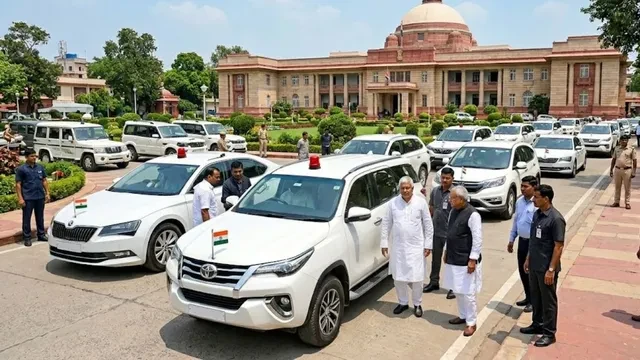 अब लग्जरी गाड़ियों से चलेंगे बिहार के मंत्री-अधिकारी, सरकार ने सीमा बढ़ाई