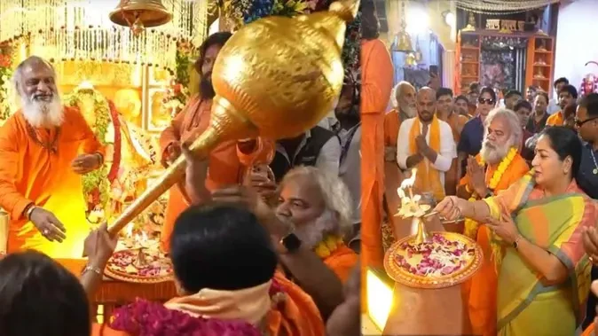 हनुमान जन्मोत्सव पर दिल्ली के मंदिरों में उमड़ी भारी भीड़, करोल बाग मंदिर पहुंची सीएम रेखा