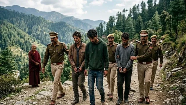 मंडी: महिला बौद्ध भिक्षु की हत्या का मामला, एसआईटी ने तीन आरोपियों को किया गिरफ्तार