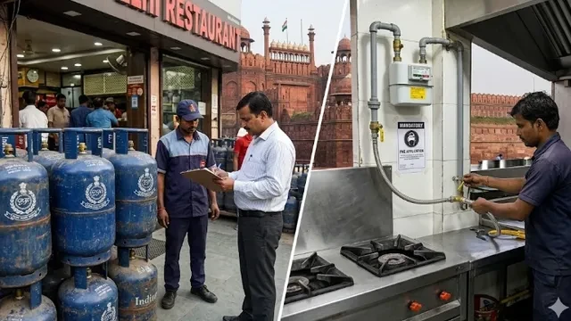 दिल्ली में कमर्शियल एलपीजी के लिये सख्त हुए नियम, अब पीएनजी कनेक्शन जरूरी