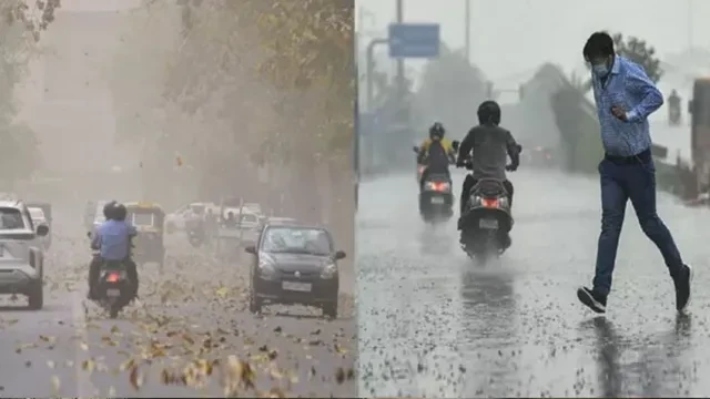 उत्तर भारत में मौसम का यू-टर्न: बारिश, तेज हवाएं और ओलावृष्टि की चेतावनी