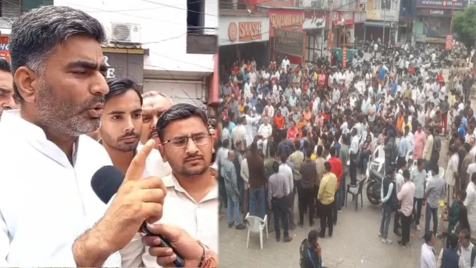 सेंट्रल मार्केट विवाद: अतुल प्रधान ने सांसद गोविल से की हस्तक्षेप की मांग