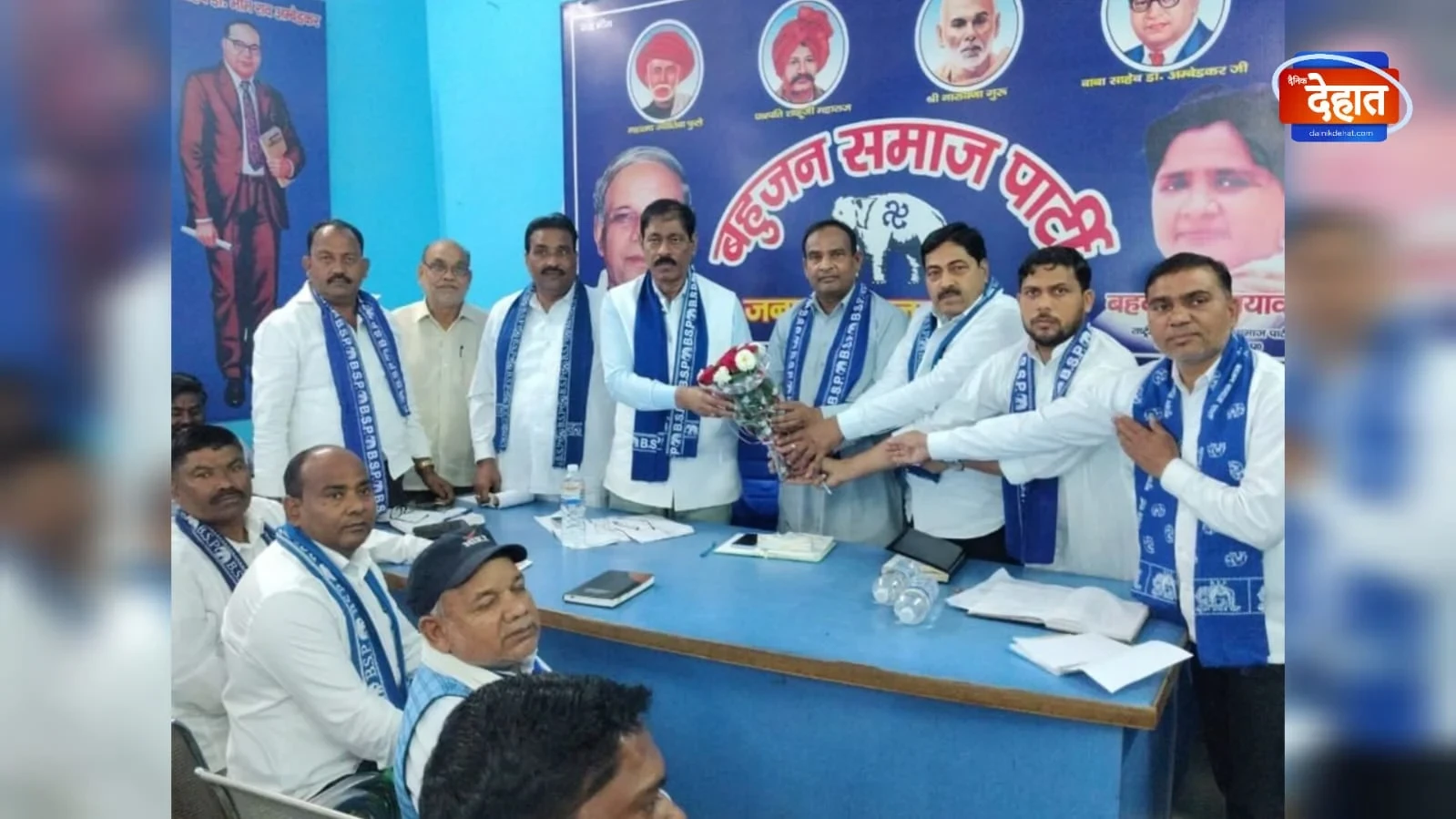 मुजफ्फरनगर: बसपा ने मंडल स्तरीय बैठक में चुनावी रणनीतियों पर की चर्चा