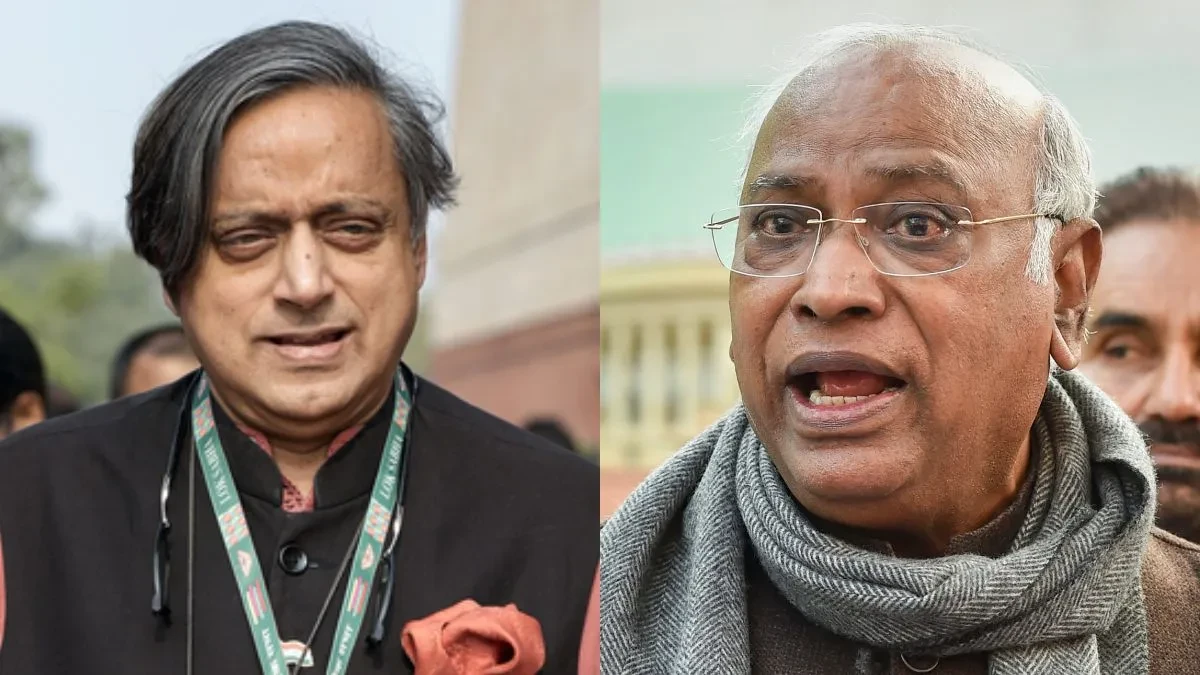 राजनीति में गिर रहा है बातचीत का स्तर: खरगे के 'अनपढ़' वाले बयान पर थरूर की प्रतिक्रिया