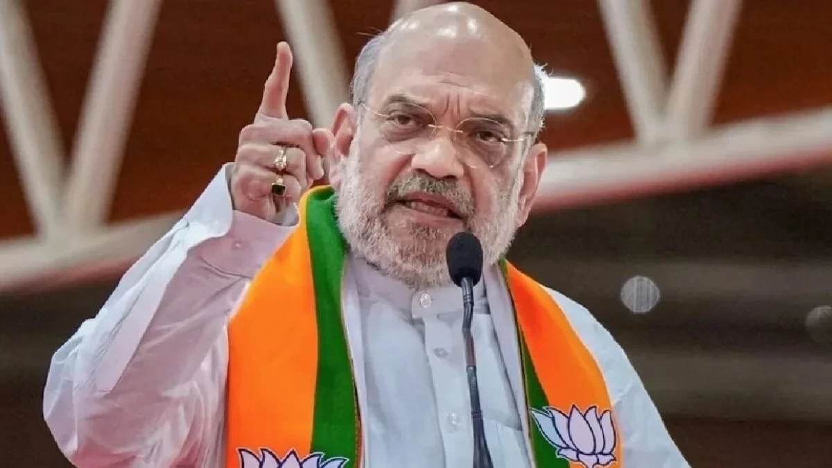 घुसपैठ और सिंडिकेट राज खत्म करेगी भाजपा सरकार- देबरा रैली में बोले अमित शाह