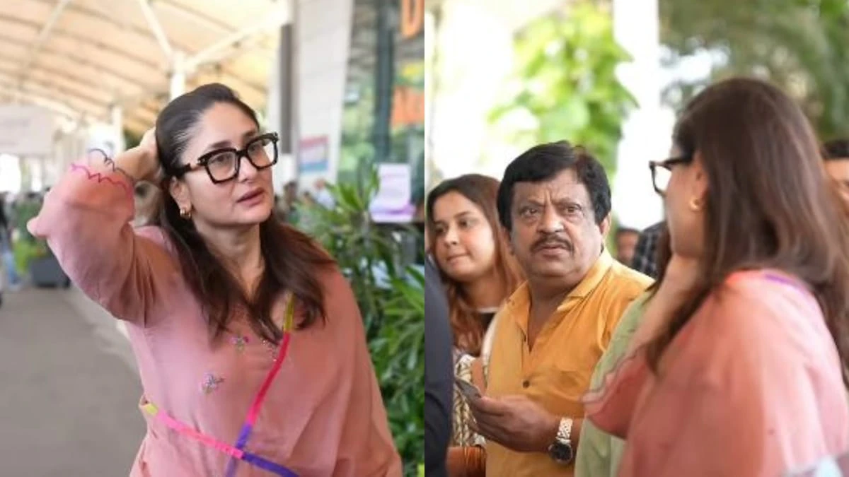 एयरपोर्ट पर करीना कपूर को नहीं पहचान पाया शख्स, वीडियो वायरल