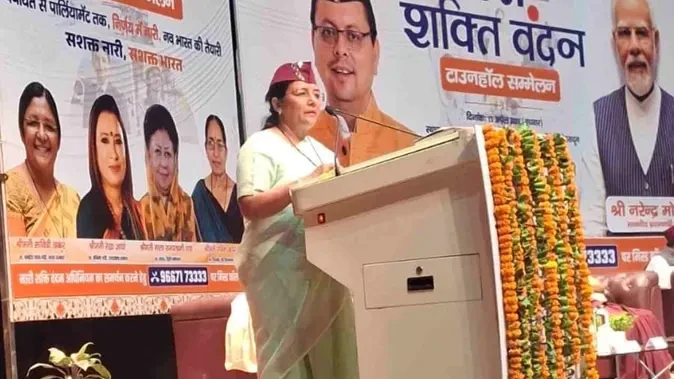 नारी शक्ति वंदन कानून से महिलाओं को मिलेगी नई ताकत: सावित्री ठाकुर