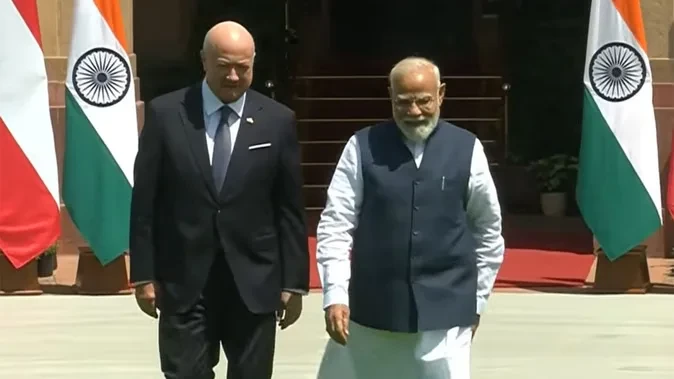 पीएम मोदी और ऑस्ट्रिया के चांसलर के बीच अहम बैठक, द्विपक्षीय रिश्तों पर जोर