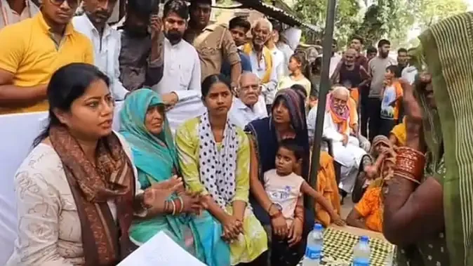 सुरेश पटेल मौत केस में कार्रवाई की मांग, पल्लवी पटेल ने एसपी को दी चेतावनी