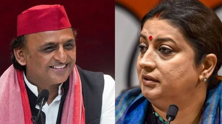 ‘हिम्मत है तो गोरखपुर से चुनाव लड़कर दिखाएं’, अखिलेश पर स्मृति ईरानी का बड़ा हमला